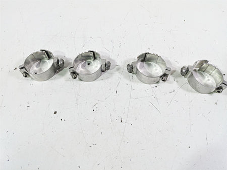 2002 Honda VTX1800 Retro Wind Shield Windscreen Mount Clamp Set {{ shop.shopifyCountryName }} - Mototech271