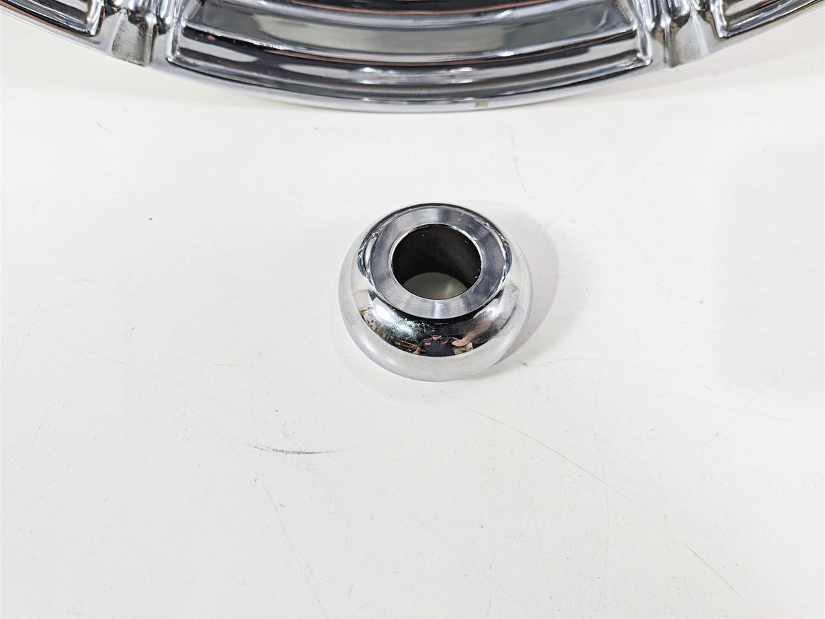 2015 Harley Touring FLTRUSE CVO Road Glide Nice Chrome Slicer Front Wheel Rim 17x3 43300388-Mototech271