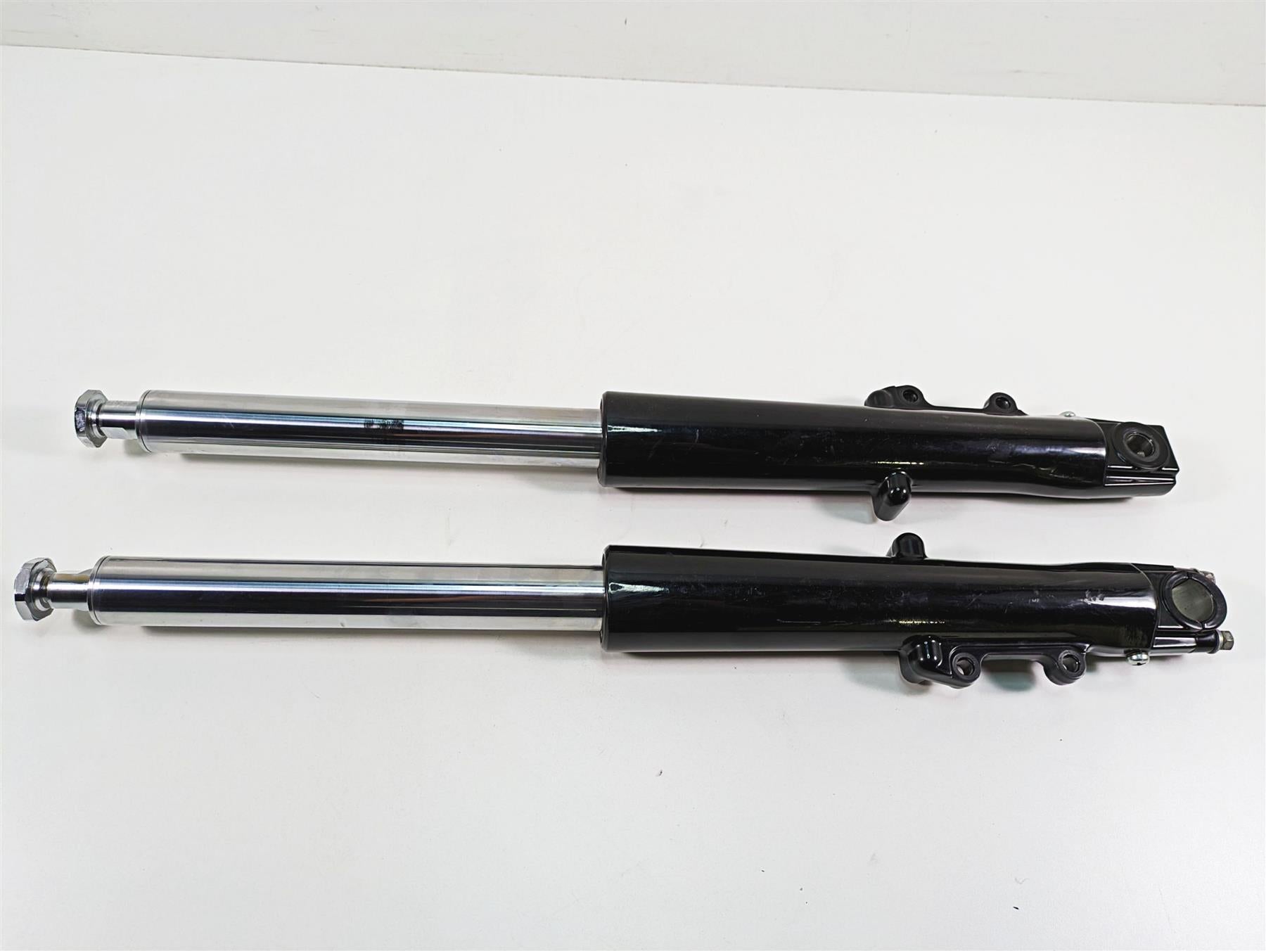 2013 Harley Touring FLHX Street Glide Straight Front Fork Leg Set 41mm 46495-09