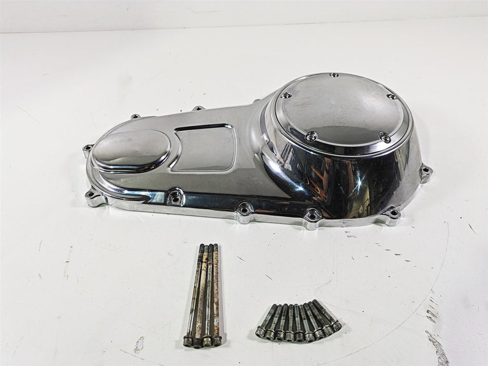2008 Harley Touring FLHTCU E-Glide 105TH Outer Primary Drive Cover 60685-07 {{ shop.shopifyCountryName }} - Mototech271