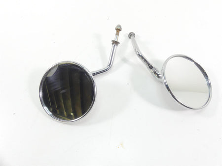2002 Triumph Bonneville America Round Rear View Mirror Set T2066682 {{ shop.shopifyCountryName }} - Mototech271