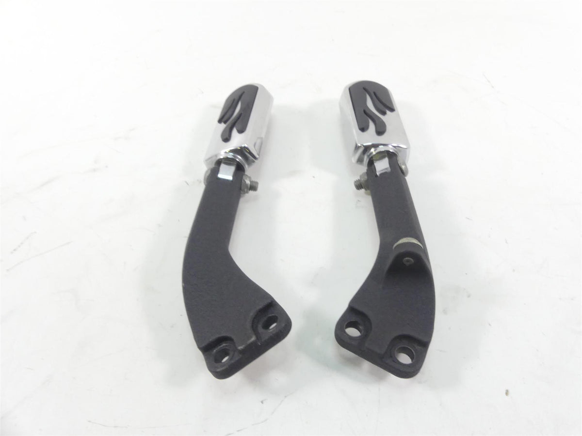 2009 Harley FXDL Dyna Low Rider Rear Passenger Footpeg Set 49224-06A 49230-06 {{ shop.shopifyCountryName }} - Mototech271