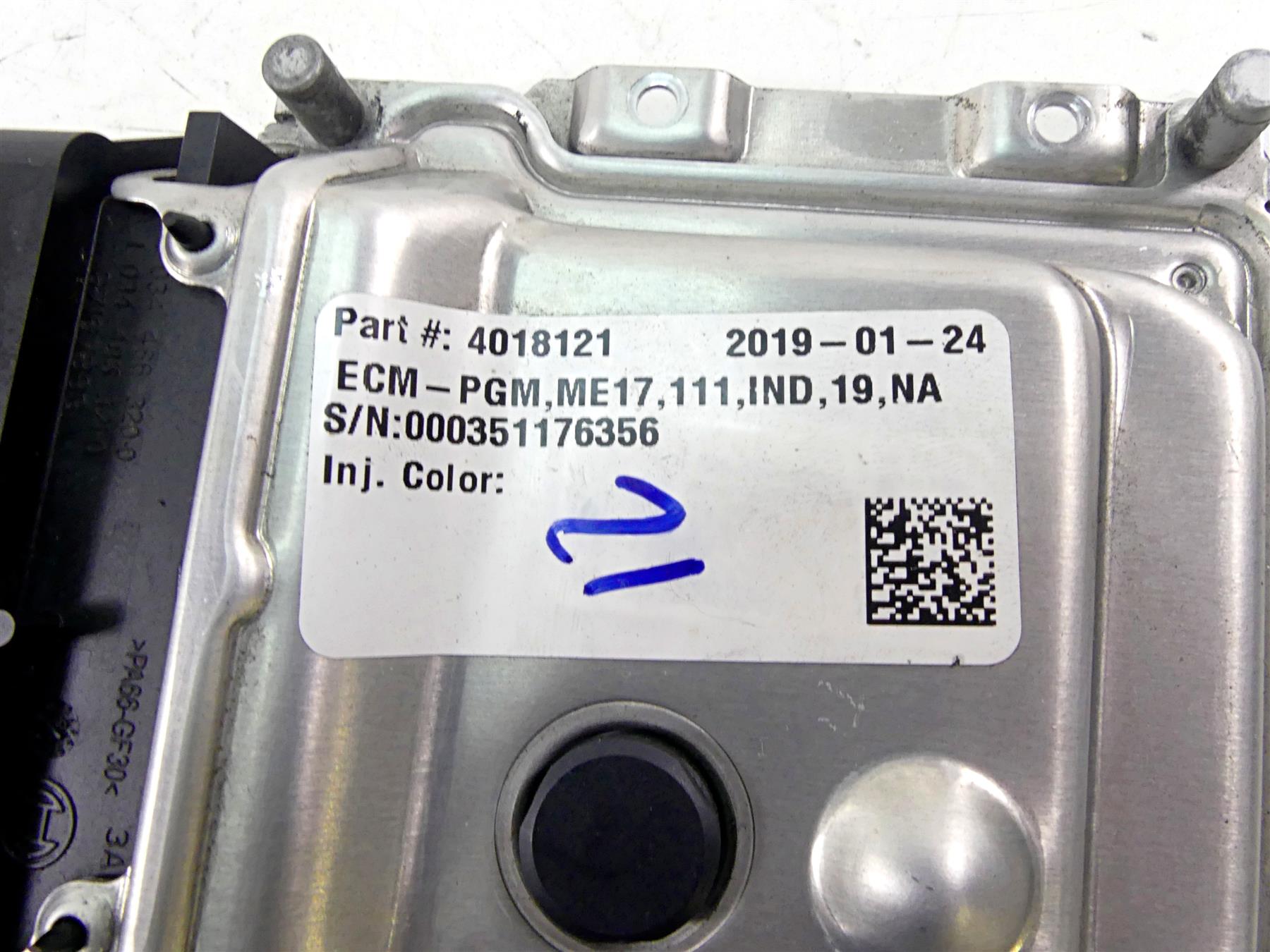 2019 Indian Chieftain Classic Ecm Ecu Ecm Engine Control Module 4018121 {{ shop.shopifyCountryName }} - Mototech271