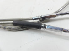 Load image into Gallery viewer, Big Twin Harley Dyna Softail  for 19&quot; Ape Hanger Throttle Cable &amp; Brake Line Set | Mototech271
