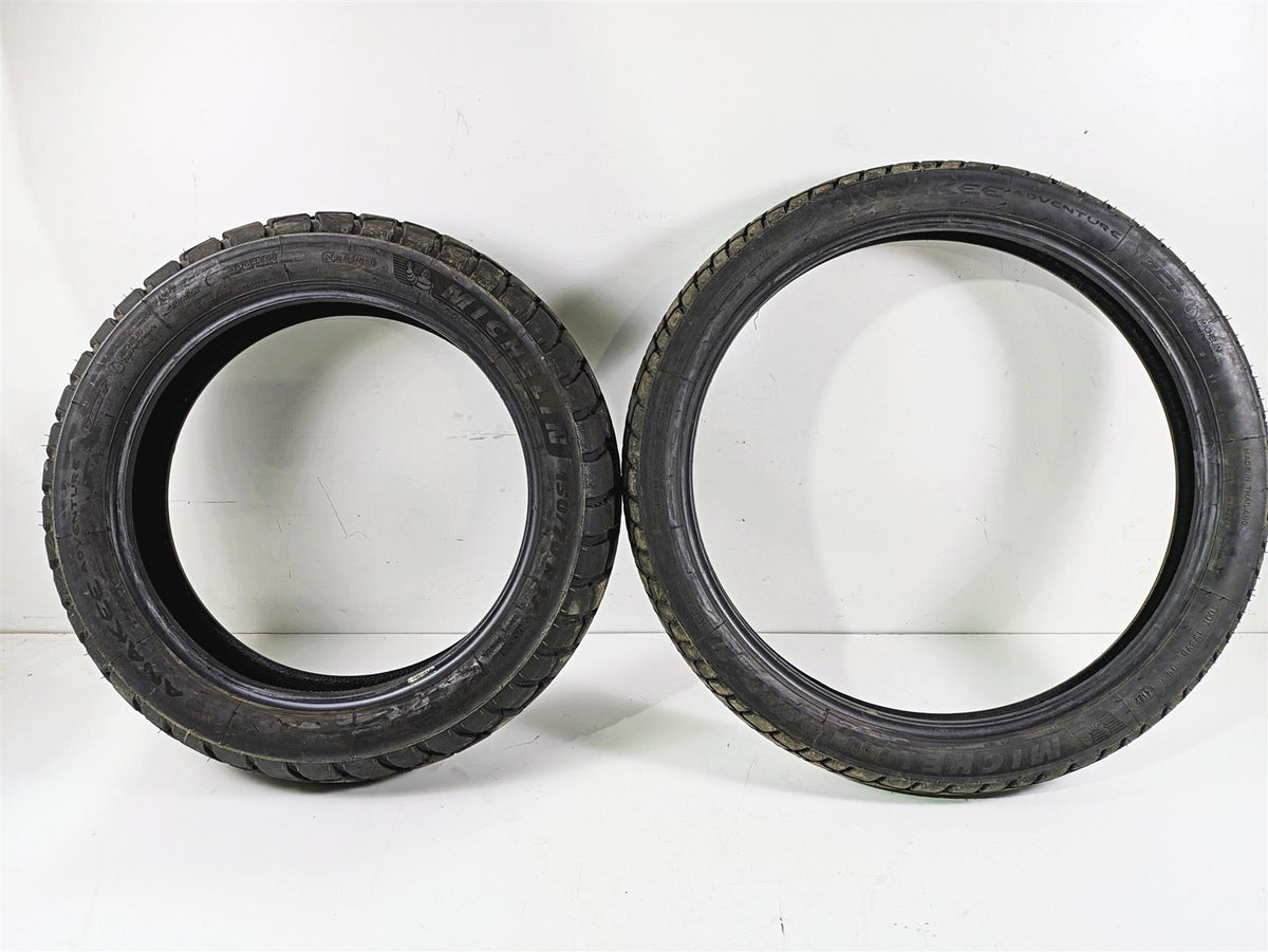 Used Motorcycle Tire Set Michelin Anakee Adventure 2CT 150/70R17 90/90R21 {{ shop.shopifyCountryName }} - Mototech271