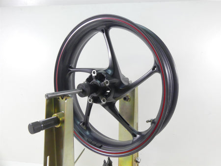 2013 Triumph Street Triple 675R Nice Straight Front Wheel Rim 17x3.5 T2001013 {{ shop.shopifyCountryName }} - Mototech271