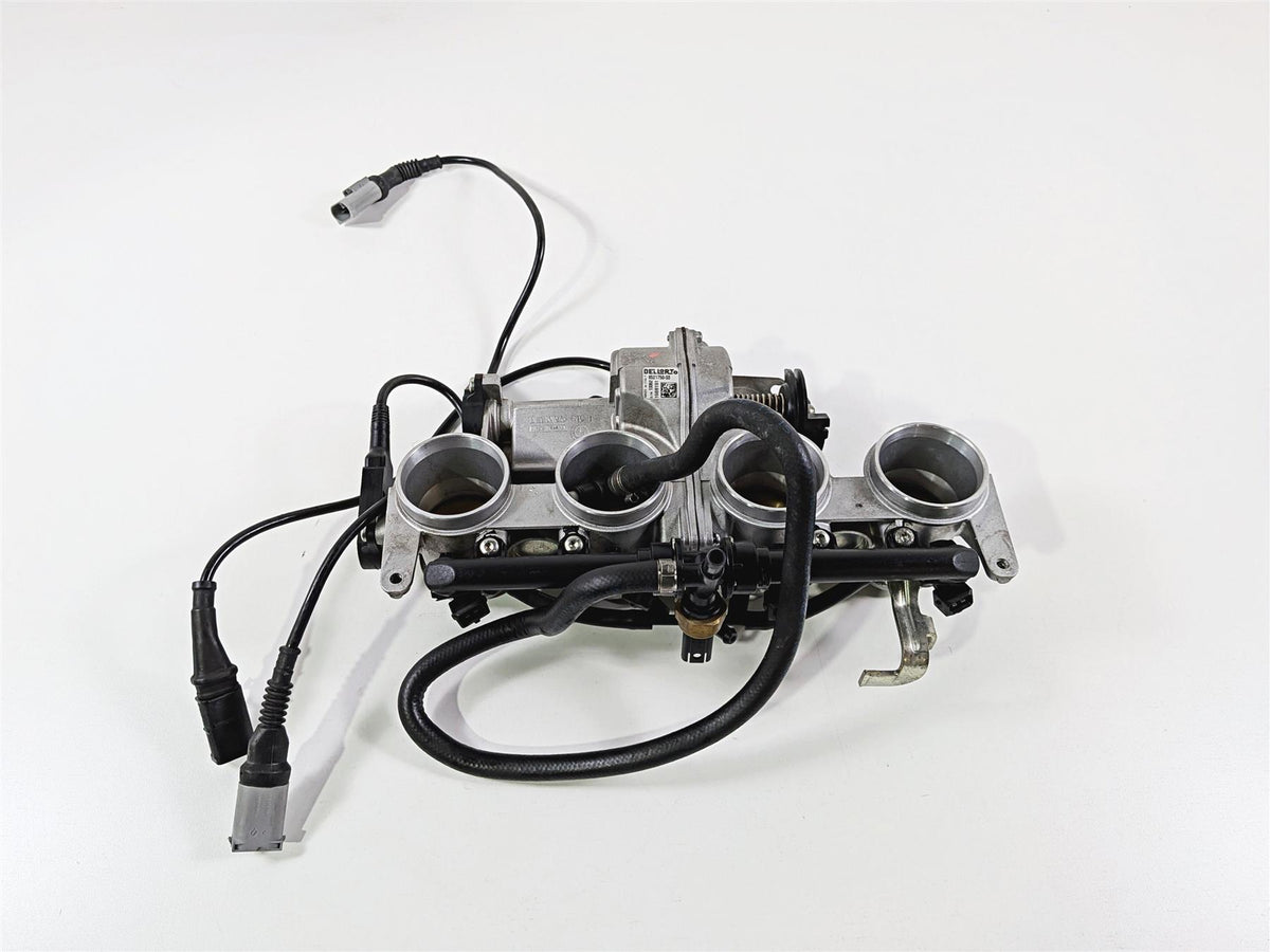 2014 BMW S1000RR K46 Throttle Body Dellorto & Injectors 8521750 13548545069 {{ shop.shopifyCountryName }} - Mototech271