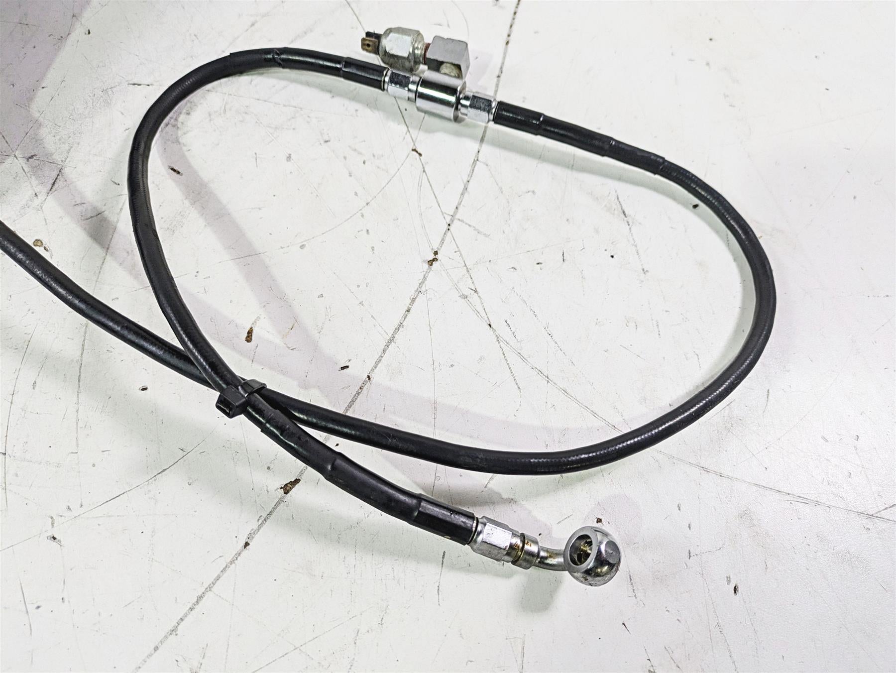 2012 Harley VRSCF Muscle V Rod Brembo Rear Brake Caliper + Line 43050-08 {{ shop.shopifyCountryName }} - Mototech271