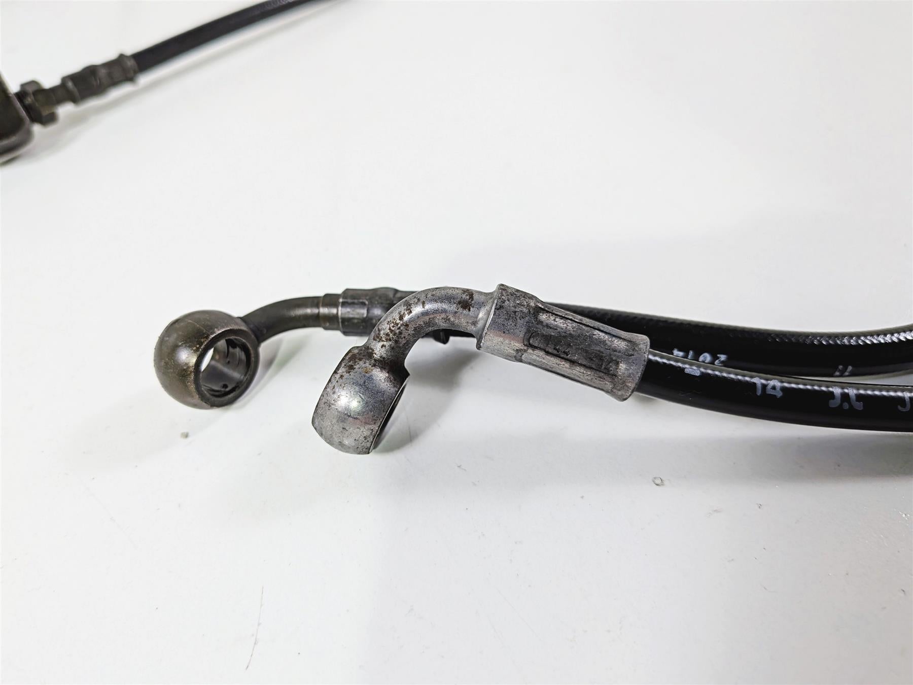 2015 KTM 1290 R Super Duke Abs Front & Rear Brake Line Hose Set 61342003000-Mototech271