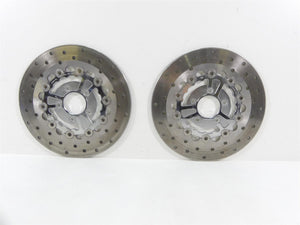 2004 Harley FLHTC SE CVO Electra Glide Front Brake Rotor Disc Set 44858-02 | Mototech271