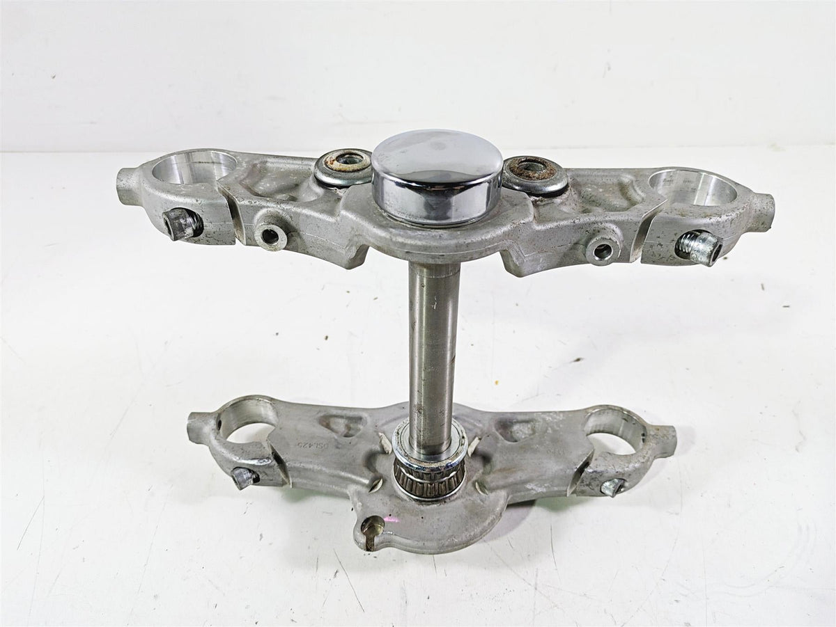 2012 Harley FLD Dyna Switchback Upper Lower Triple Tree 41mm READ 45900025 {{ shop.shopifyCountryName }} - Mototech271