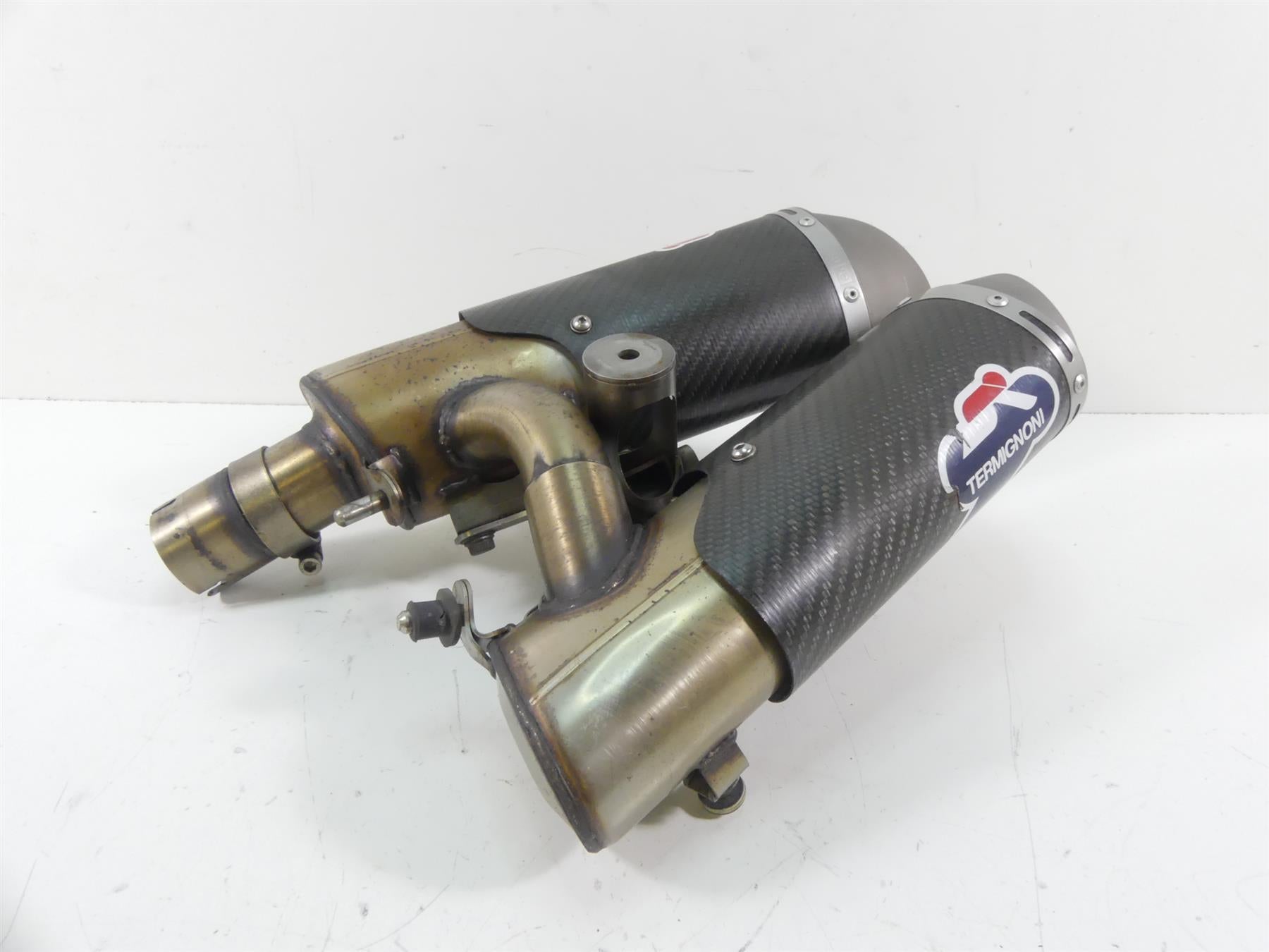 2011 Ducati Hypermotard 1100 SP Termignoni Exhaust Pipe Muffler 96451108B {{ shop.shopifyCountryName }} - Mototech271