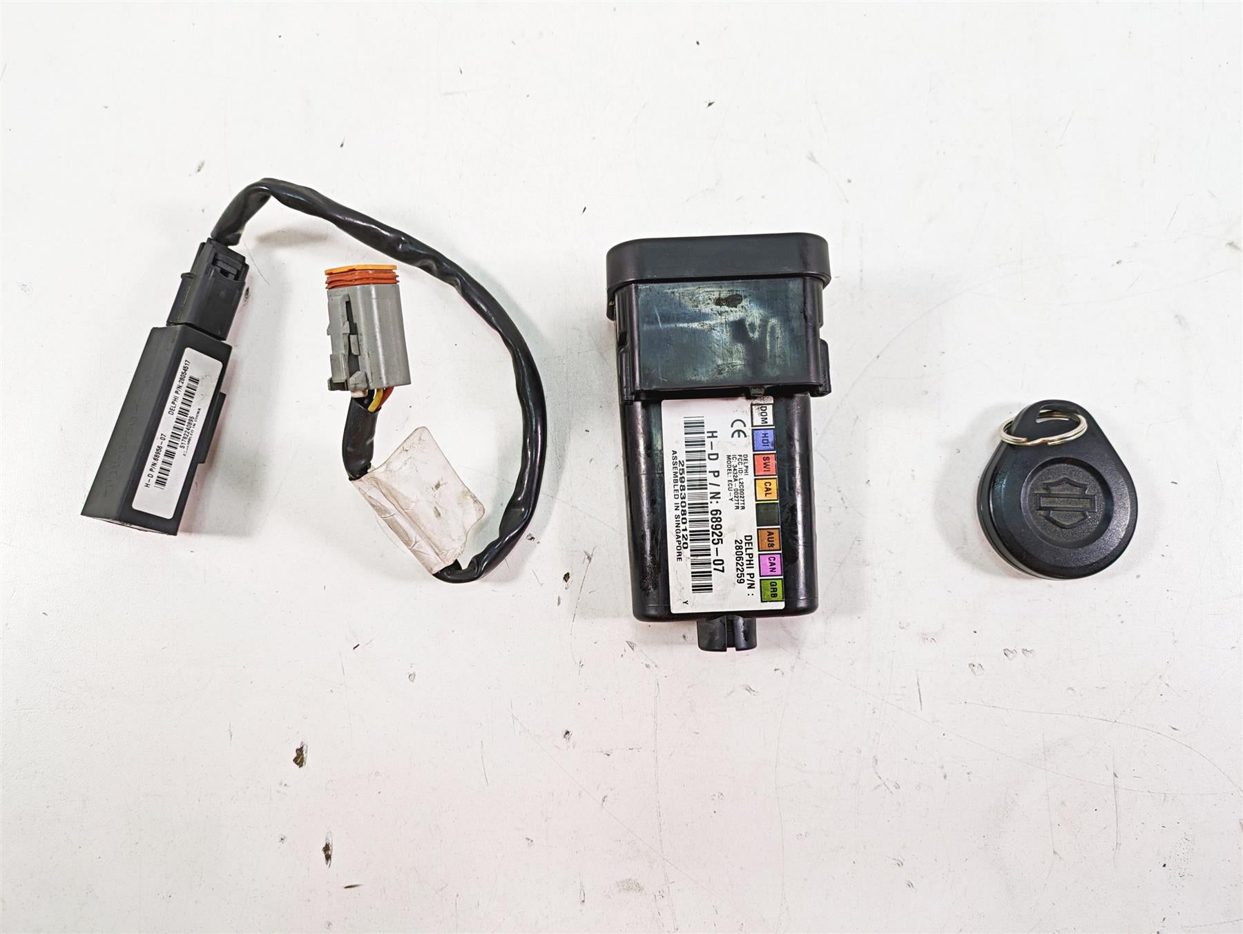 2009 Harley Dyna FXDFSE CVO Fat Bob Tssm Turn Signal Security Module 68925-07 {{ shop.shopifyCountryName }} - Mototech271