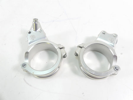 2020 Ducati Panigale V2 Clip On Handlebar Clamp Set 53mm 36011621AA 36011601AA {{ shop.shopifyCountryName }} - Mototech271