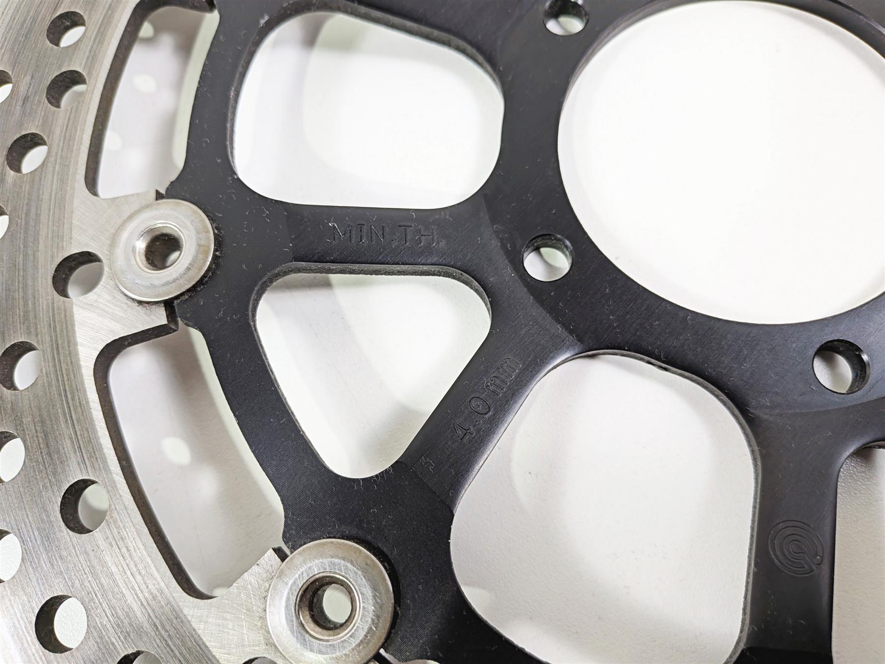 2019 Ducati 959 Panigale Brembo Front Brake Disc Rotor Set 49240851A {{ shop.shopifyCountryName }} - Mototech271