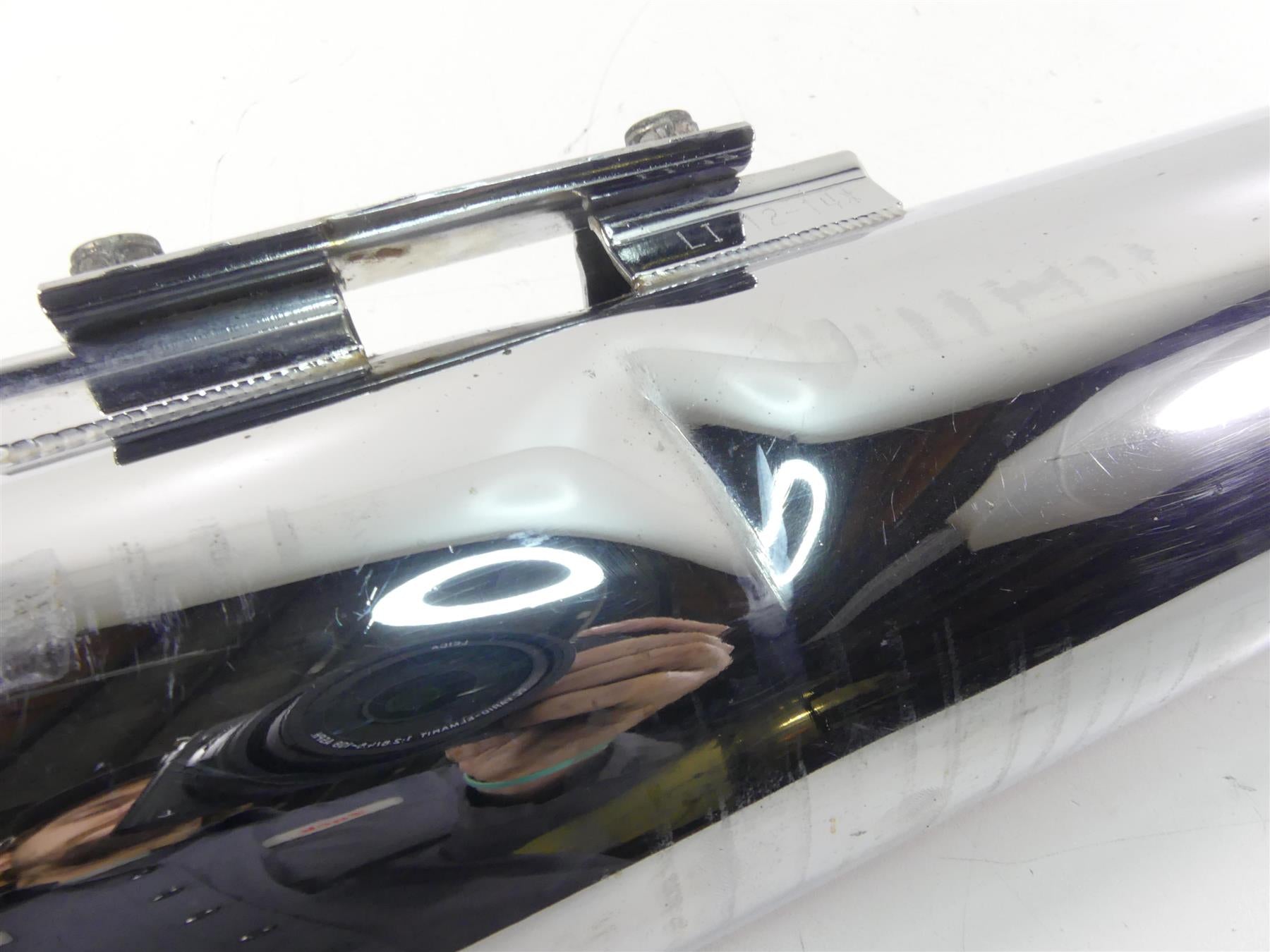 2005 Harley Touring FLHRSI Road King Rinehart Racing Left Muffler 4" 100-0202C {{ shop.shopifyCountryName }} - Mototech271