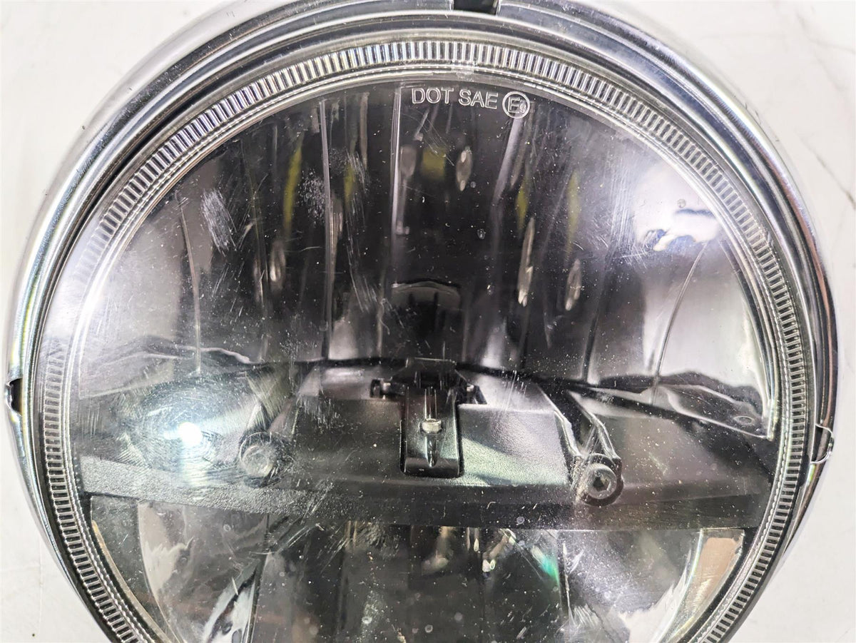 1996 Harley Touring FLHTCUI Electra Glide Led Headlight Head Lamp -Tested {{ shop.shopifyCountryName }} - Mototech271