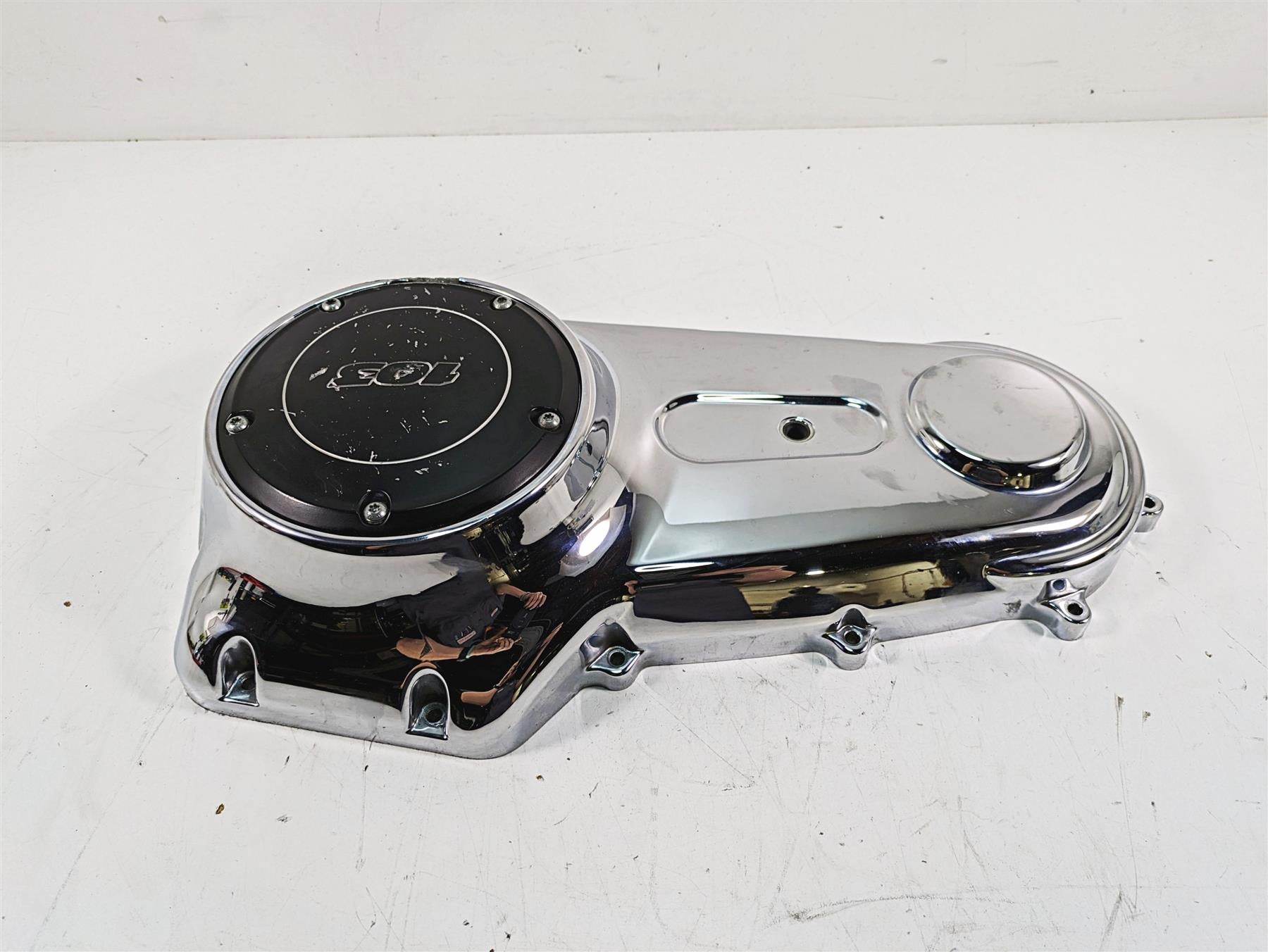 2015 Harley FXDL Dyna Low Rider Outer Primary Drive Clutch Cover Mid 60761-06 {{ shop.shopifyCountryName }} - Mototech271