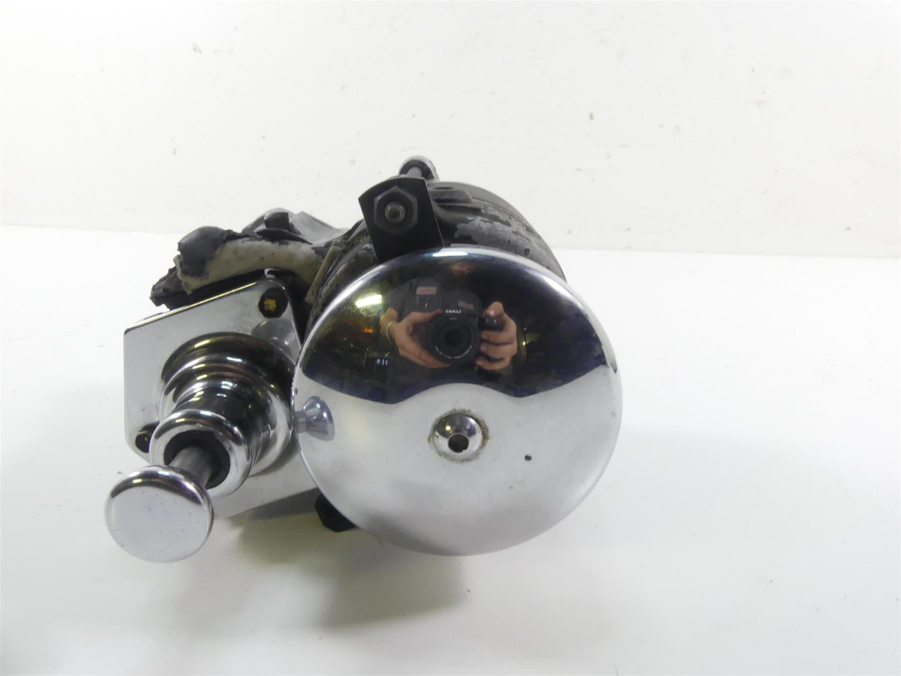 1995 Harley Touring FLHTCU Electra Glide Engine Starter Motor + Cover 31553-94B {{ shop.shopifyCountryName }} - Mototech271