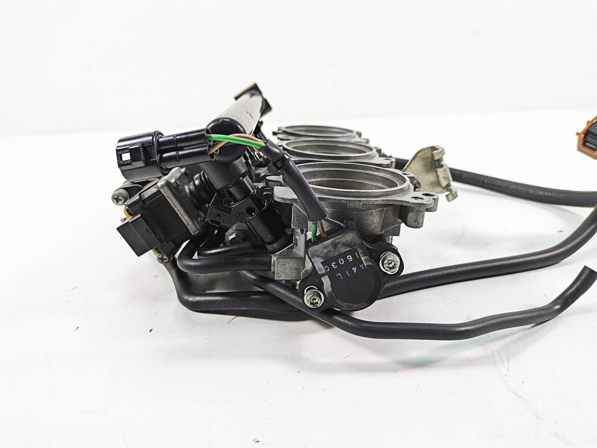 2012 Triumph Tiger 800XC ABS Keihin Throttle Body Fuel Injection Set T1243800 {{ shop.shopifyCountryName }} - Mototech271