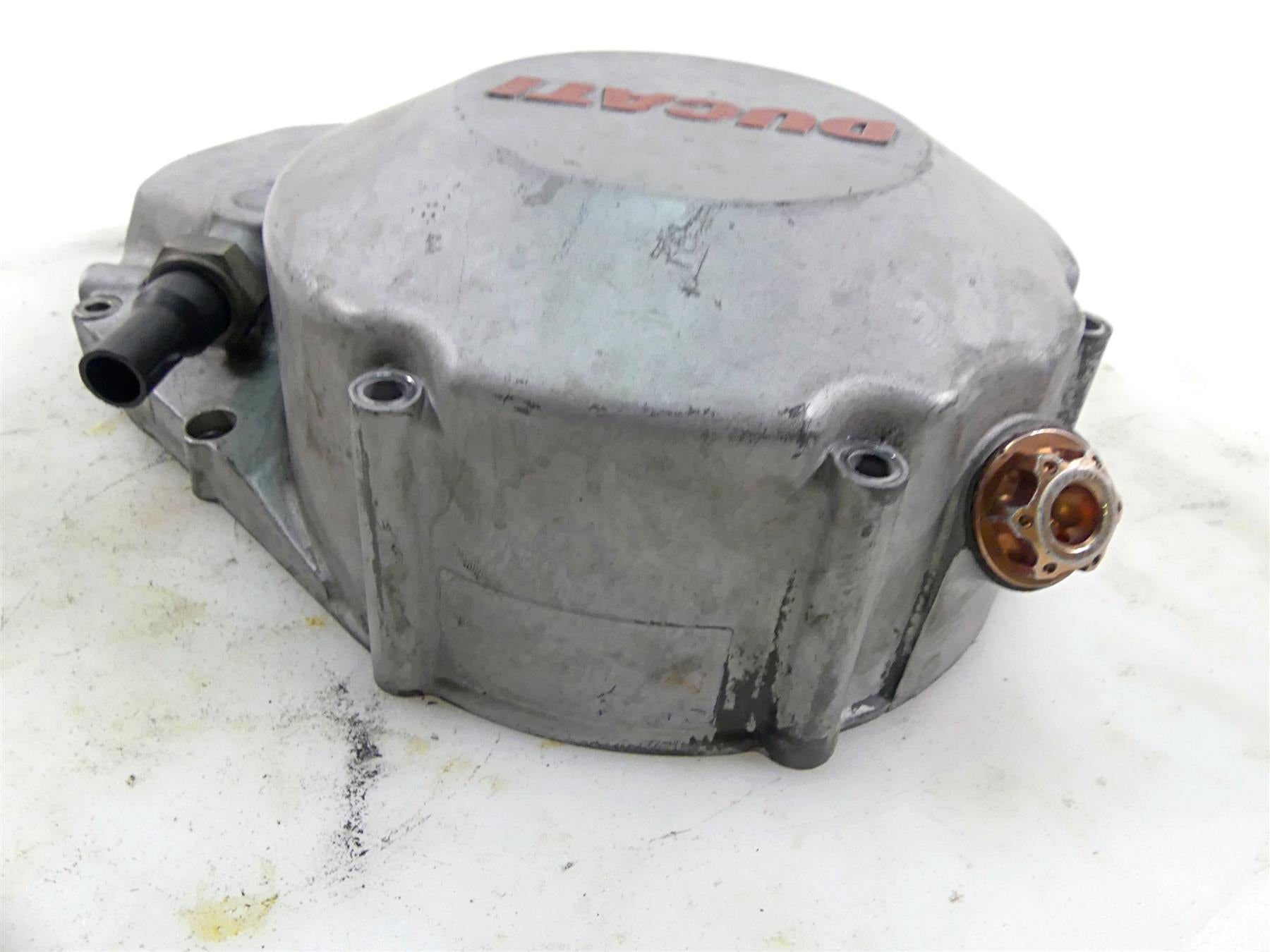2012 Ducati Monster 1100 EVO Right Side Engine Clutch Case Cover 24331031A {{ shop.shopifyCountryName }} - Mototech271