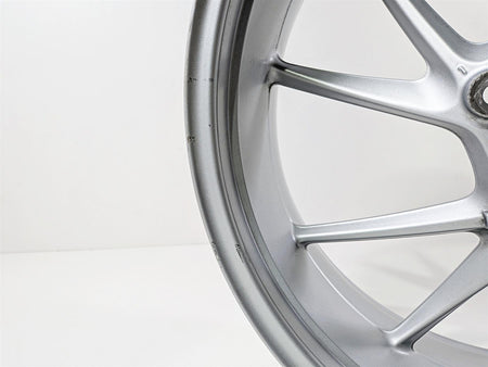 2023 BMW R1250RT RTP K52 Straight Silver Rear Wheel Rim 17x5.5 36317727235 {{ shop.shopifyCountryName }} - Mototech271