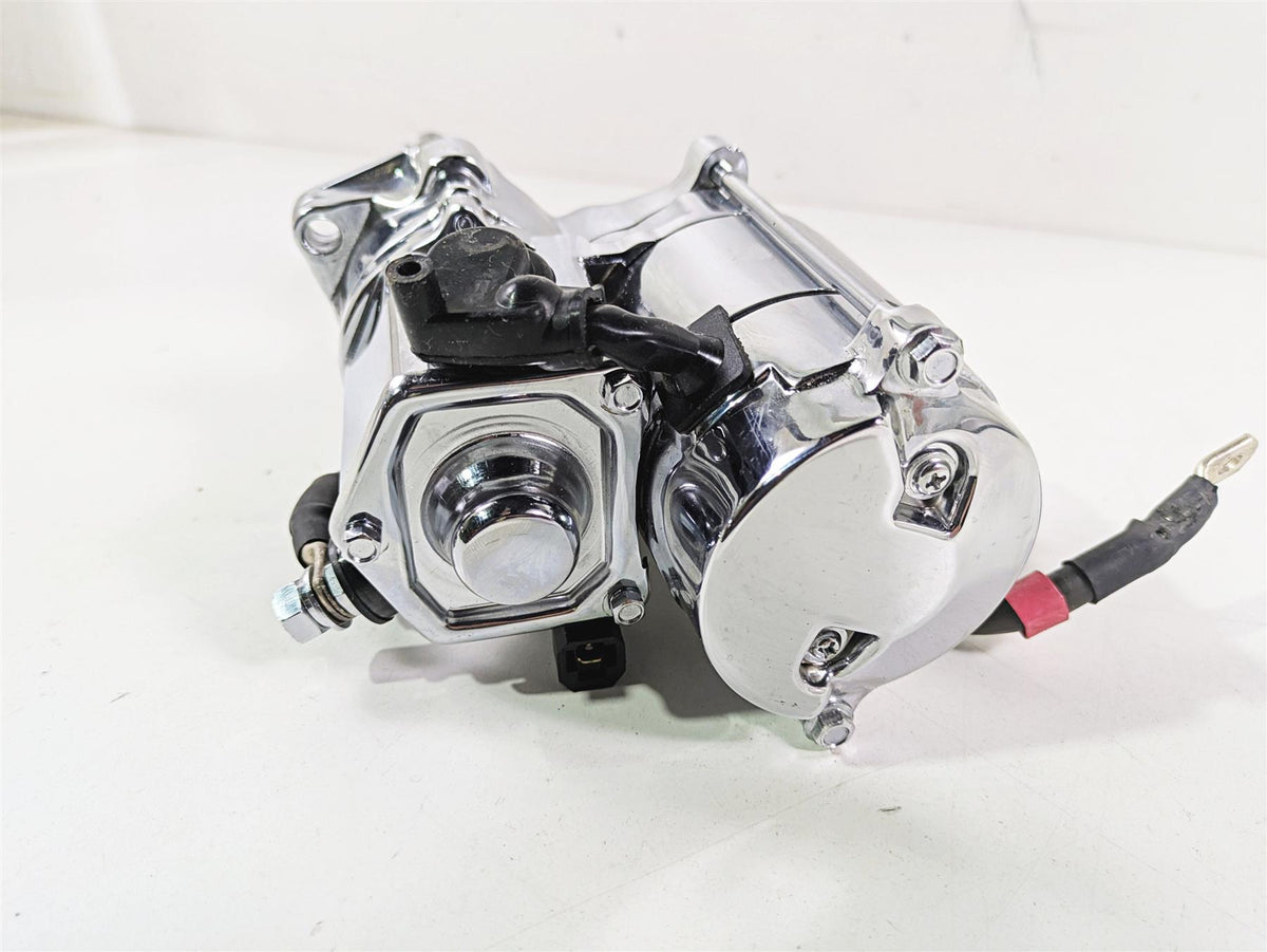 2008 Ultima Motorcycles Fat Bastard Chrome Engine Starter Motor 70-2220805 {{ shop.shopifyCountryName }} - Mototech271