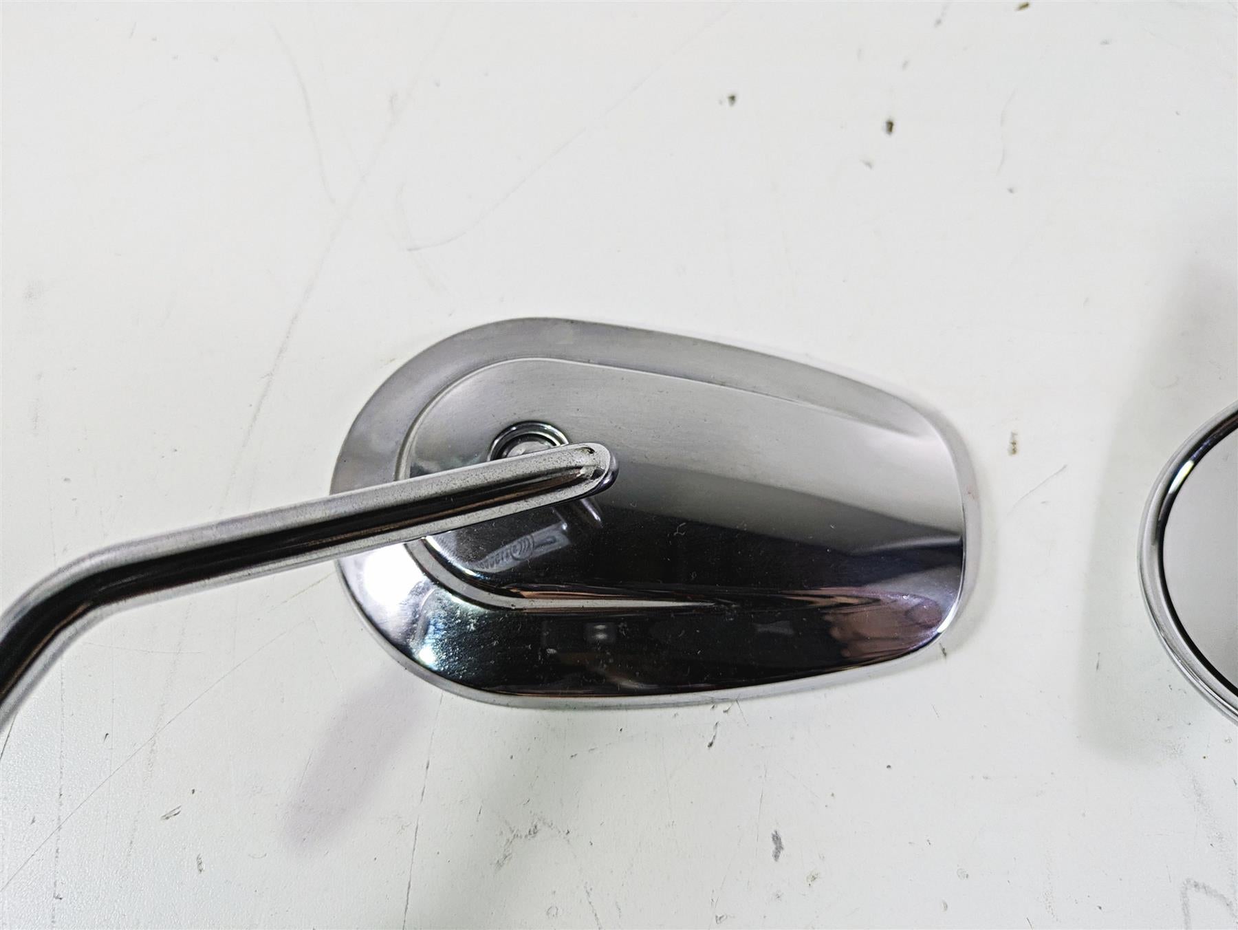 2012 Harley FLD Dyna Switchback Chrome Rear View Mirror Set 91840-03B 91845-03B {{ shop.shopifyCountryName }} - Mototech271