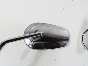 2012 Harley FLD Dyna Switchback Chrome Rear View Mirror Set  91840-03B 91845-03B | Mototech271