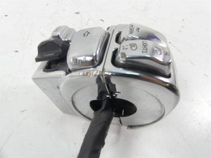 2013 Harley Touring FLHX Street Glide Left Chrome Control Switch -Read 71682-06A | Mototech271