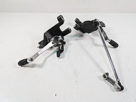 2009 Yamaha XV1900 Raider Front Left Right Footpeg Mount & Pedal Set 5C7-27420 {{ shop.shopifyCountryName }} - Mototech271