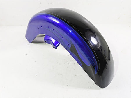 2011 Harley Touring FLHTCUSE CVO E-Glide Front Fender Blue READ 58900004 {{ shop.shopifyCountryName }} - Mototech271