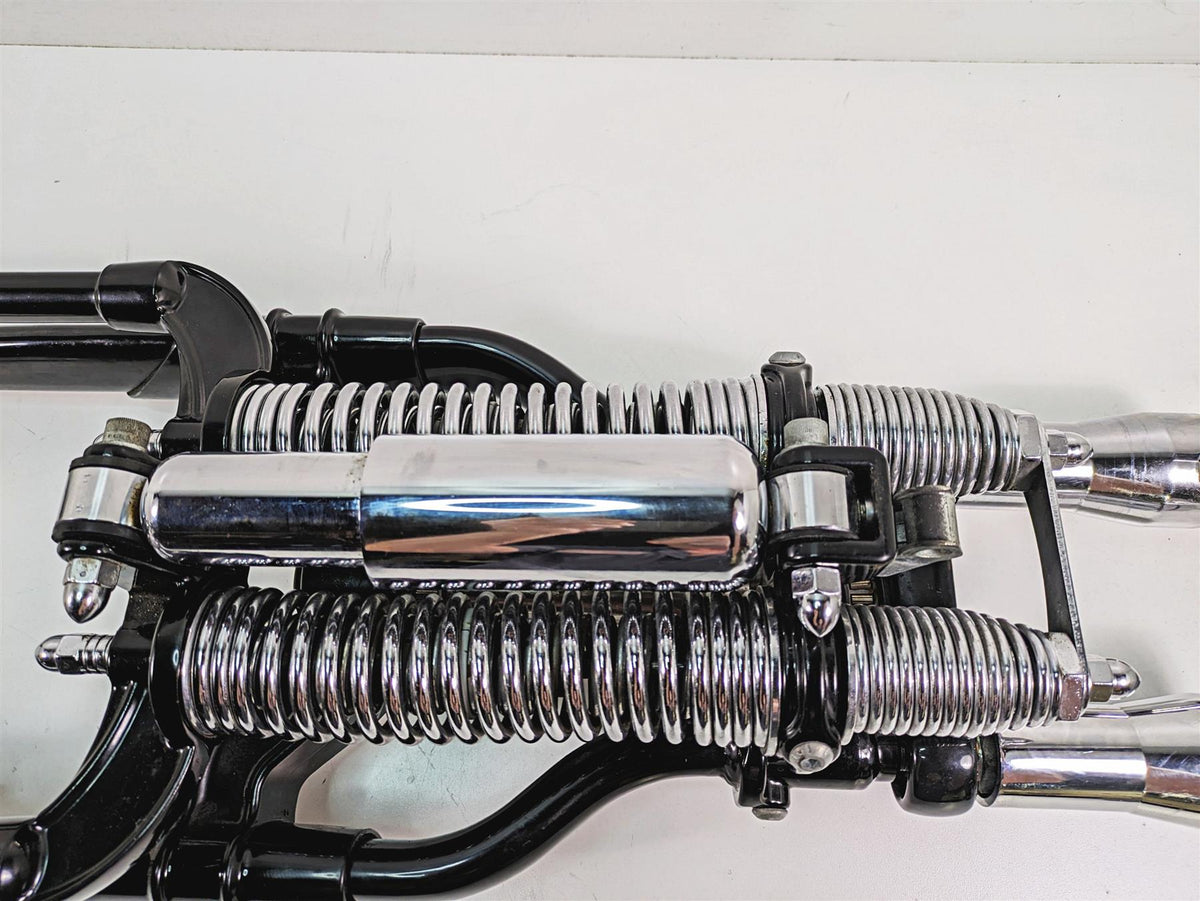 2009 Harley Softail FLSTSB Cross Bones Nice Front End Springer Fork Set 46173-05 46174-05 {{ shop.shopifyCountryName }} - Mototech271