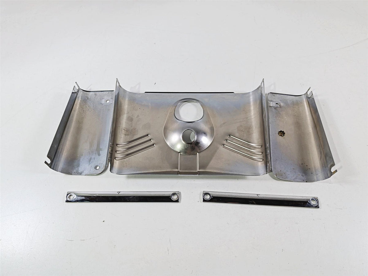 2005 Harley Softail FLSTFSE CVO Fat Boy Headlight Fork Chrome Cover Set 67889-91-Mototech271