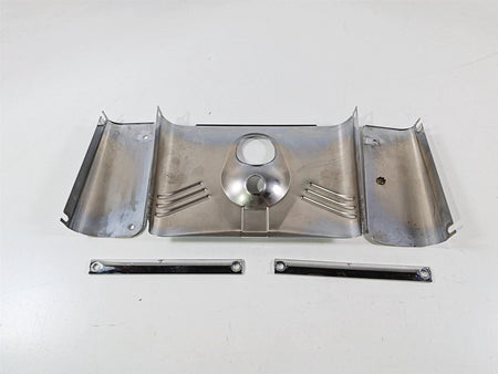 2005 Harley Softail FLSTFSE CVO Fat Boy Headlight Fork Chrome Cover Set 67889-91-Mototech271