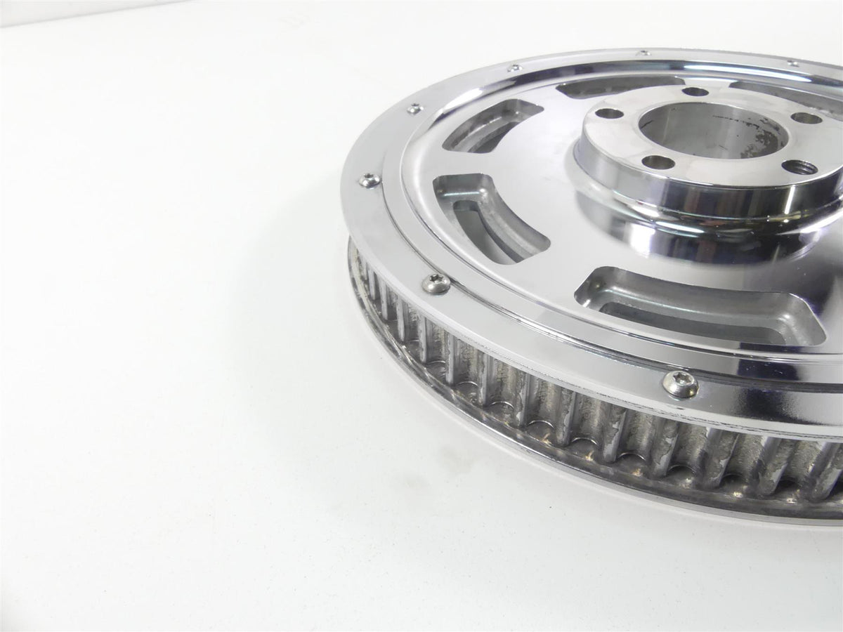 2009 Harley Dyna FXDF SE CVO Fat Bob Drive Belt Pulley Sprocket 66T 1" 40410-09 {{ shop.shopifyCountryName }} - Mototech271