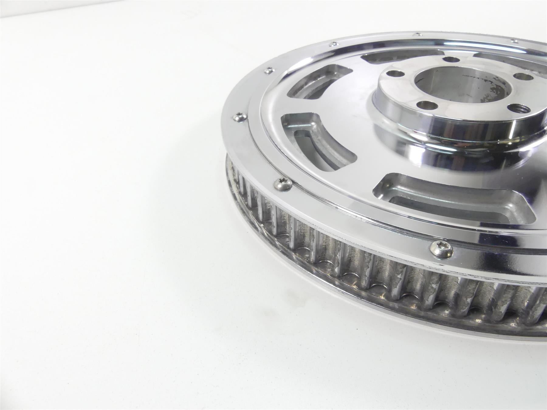 2009 Harley Dyna FXDF SE CVO Fat Bob Drive Belt Pulley Sprocket 66T 1" 40410-09 {{ shop.shopifyCountryName }} - Mototech271