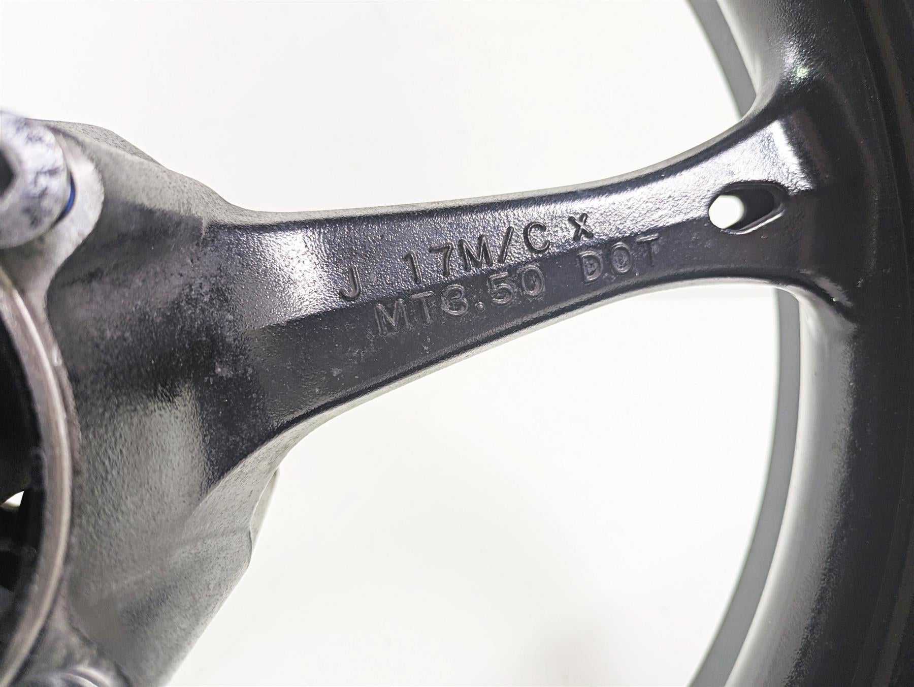 2006 Suzuki GSXR1000 K6 Front Wheel Rim 17x3.5 - READ - 54111-41G10-019 {{ shop.shopifyCountryName }} - Mototech271