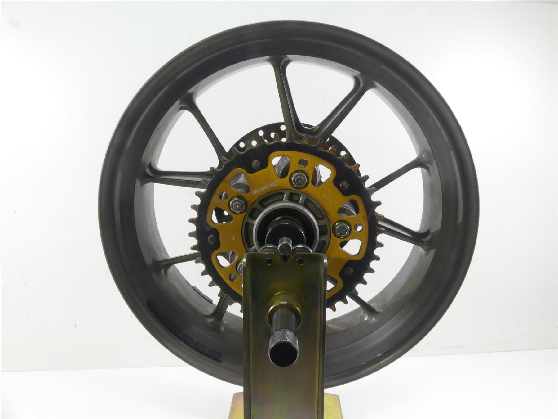 2004 Ducati 999 SBK Straight 17x5.5 Marchesini Rear Wheel Rim 50221001AA {{ shop.shopifyCountryName }} - Mototech271