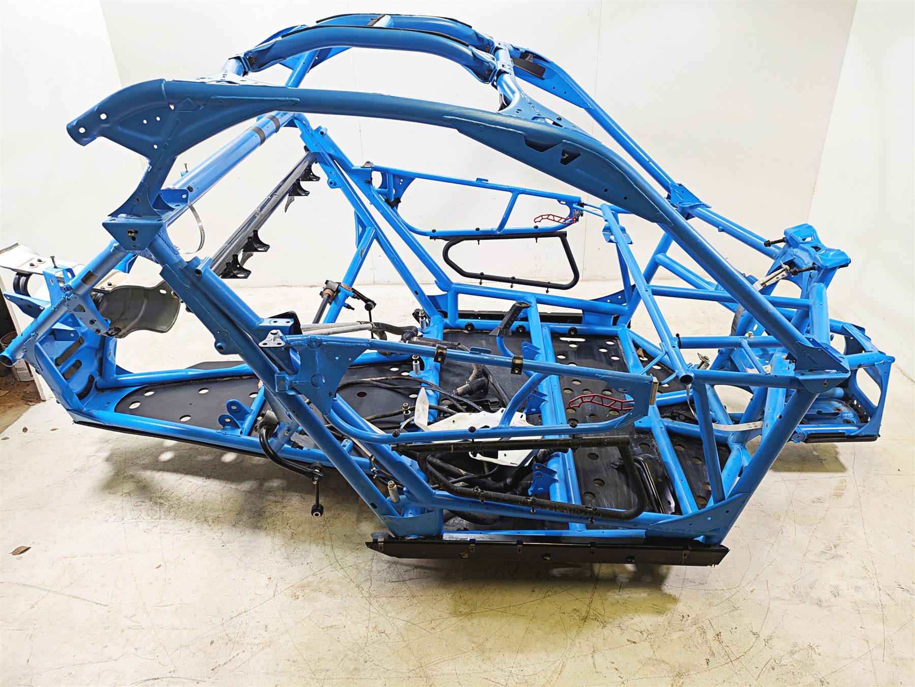 2018 Can Am Maverick X3 XRC Turbo R Main Frame Chassis Blue BoS