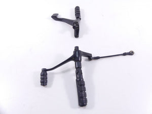 2008 Harley FXDF Dyna Fat Bob Front Forward Footpeg Shifter Brake Pedal Set | Mototech271
