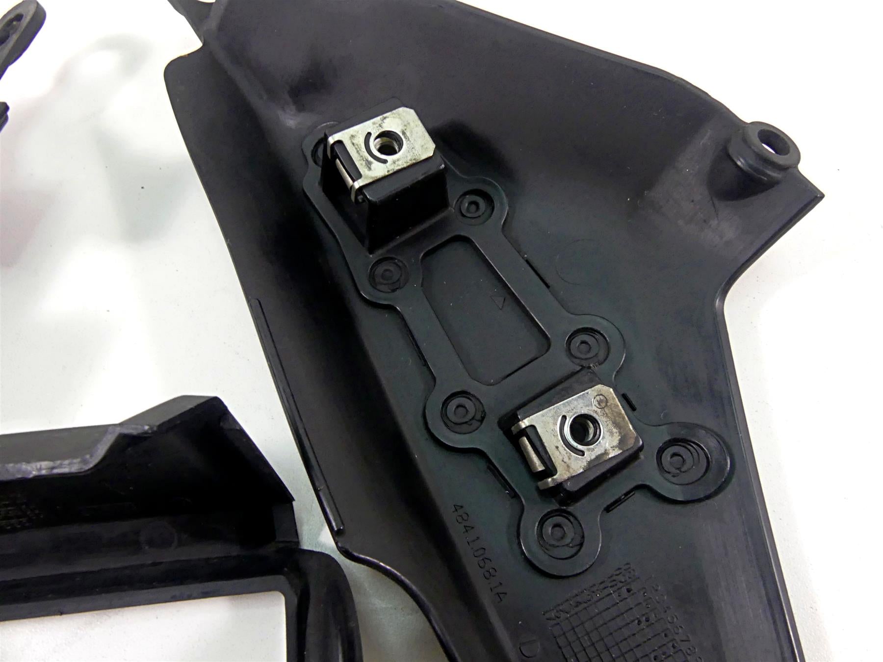 2012 Ducati Monster 1100 EVO Oil Cooler Cover Fairing Set 48410701A {{ shop.shopifyCountryName }} - Mototech271