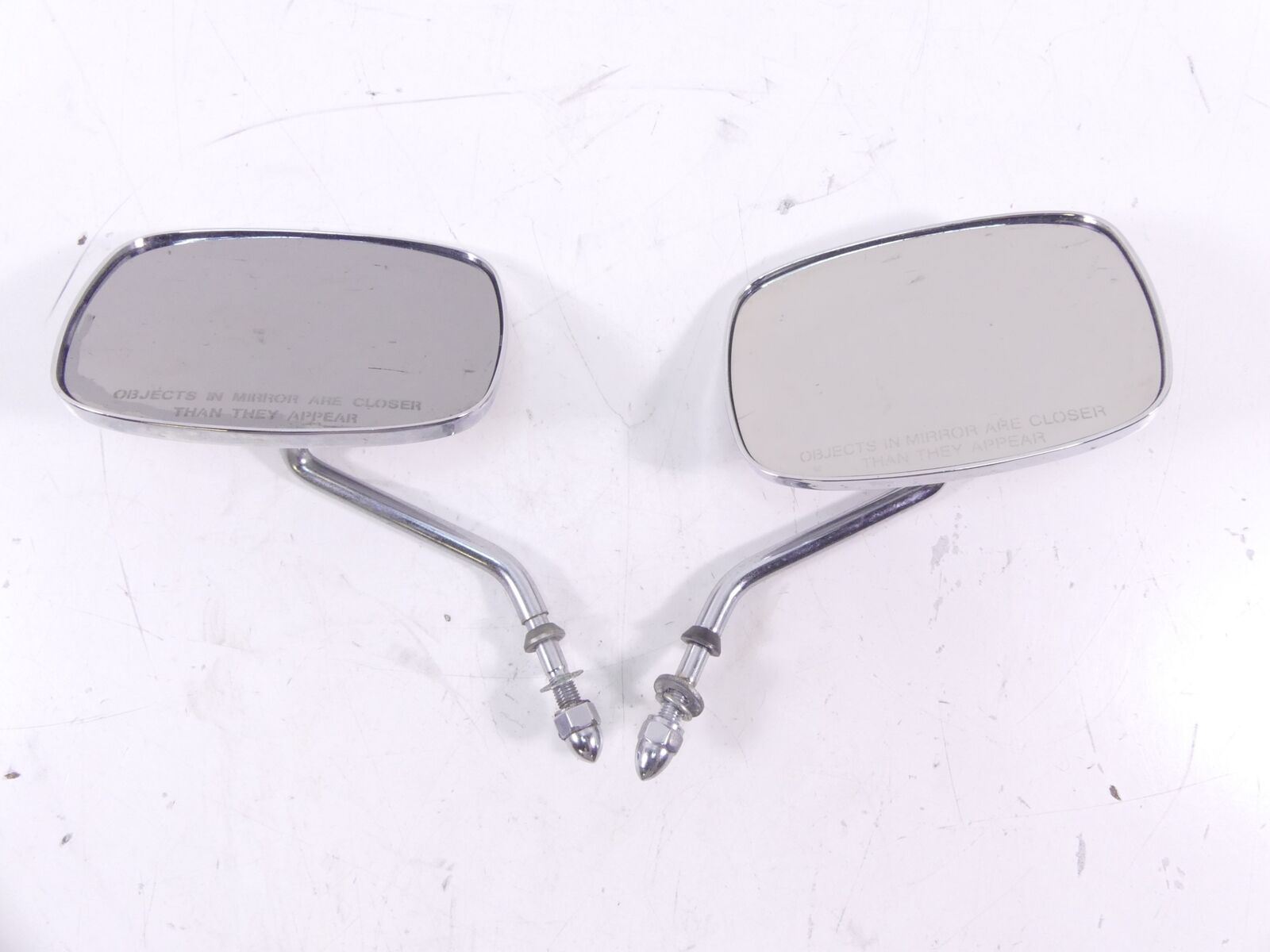 2002 Harley FLSTCI Softail Heritage Left Right Rear View Mirror Set 91875-88A {{ shop.shopifyCountryName }} - Mototech271