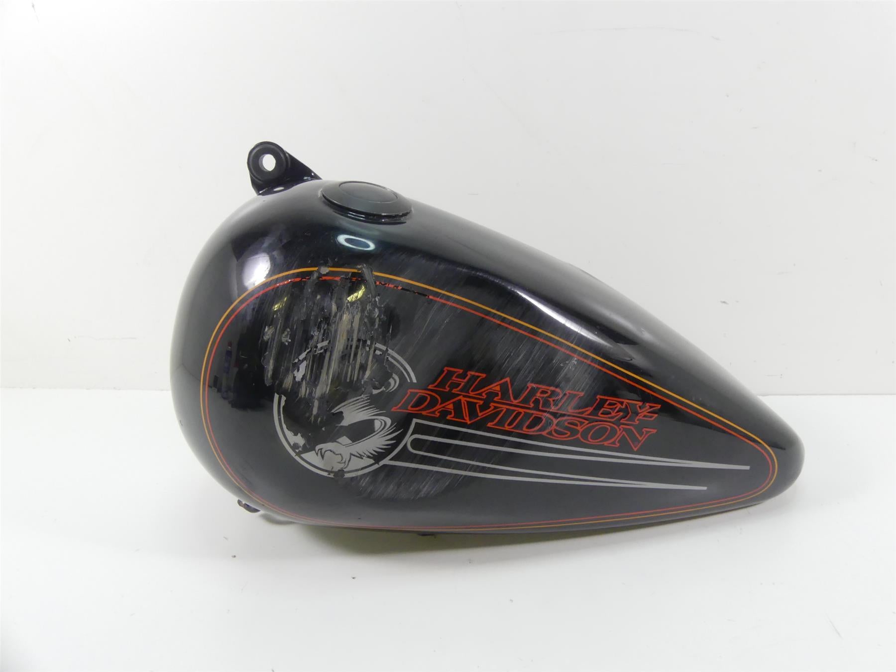 1993 Harley FXSTS Softail Springer Left 3.5G Fuel Gas Petrol Tank -Dent 61426-85
