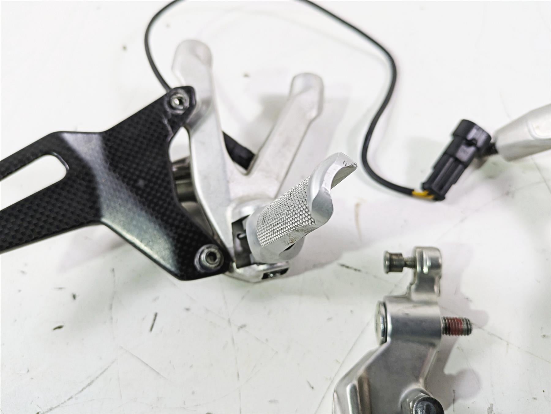 2015 Ducati Panigale 1299 S Right Footpeg Frame Mount Brake Pedal 82414621AA {{ shop.shopifyCountryName }} - Mototech271