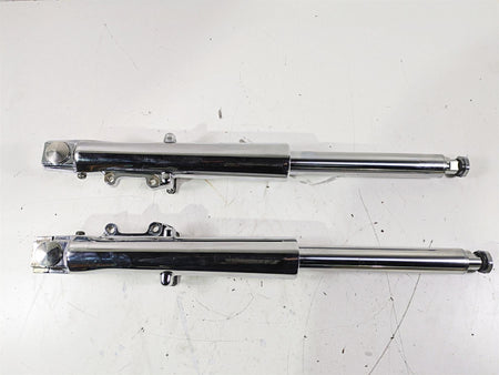 2007 Harley Touring FLHTCU SE CVO E-Glide Front Chrome Fork Leg Set 46621-06 {{ shop.shopifyCountryName }} - Mototech271