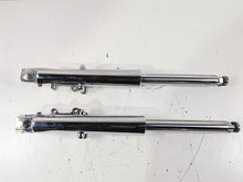 Load image into Gallery viewer, 2007 Harley Touring FLHTCU SE CVO E-Glide Front Chrome Fork Leg Set 46621-06 | Mototech271
