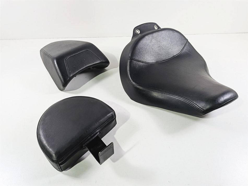 2016 Harley Softail FLSTFBS Fat Boy S Front & Rear Seat Saddle Set 51873-10A-Mototech271