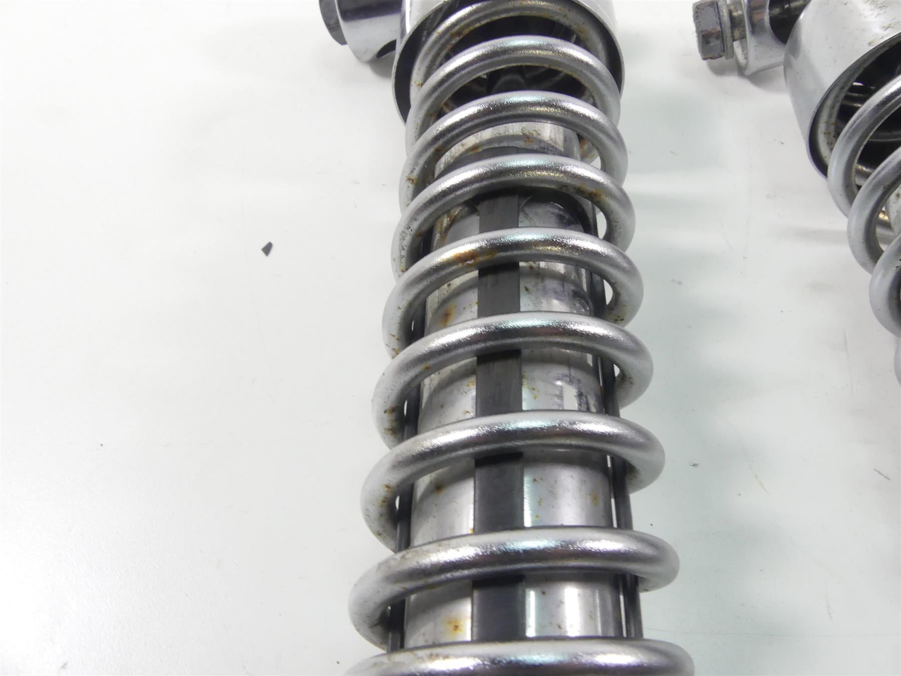2003 Harley Sportster XL1200 C 100th Anniv Rear Shock 11 3/4" Set 54566-97 {{ shop.shopifyCountryName }} - Mototech271