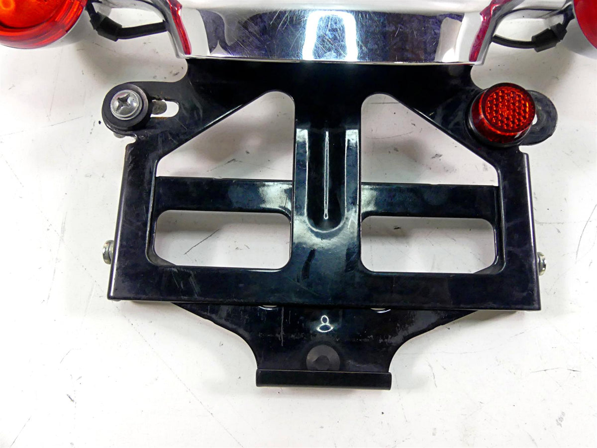 2008 Harley Touring FLHX Street Glide Rear Blinker Bar Plate Holder Set 68629-05 {{ shop.shopifyCountryName }} - Mototech271